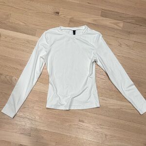 Trendy Boutique Classic White Long Sleeve Tee